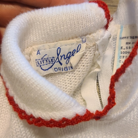 A Little Angel sweater jumpsuit size birth-3 months - Picture 4 of 6